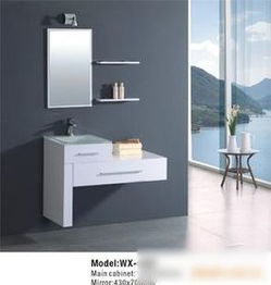 廠家直銷各款精美浴室柜，wx-1001展現(xiàn)衛(wèi)浴空間簡(jiǎn)約現(xiàn)代風(fēng)